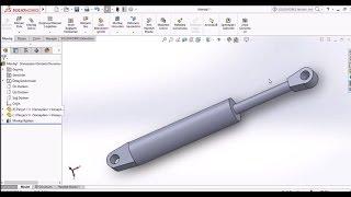 SolidWorks Piston Tasarımı/Çizimi