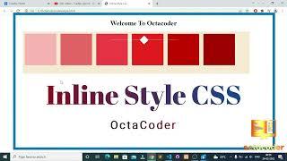 Mastering Inline Style CSS | HTML & CSS | Practical Tutorial