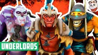 Dota Underlords. ТРОЛЛИ И МАКС СКОРОСТЬ АТАКИ