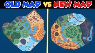 OLD vs NEW: EVOLUTION of ZOOBA MAP | ZOO RAIL MAP ZOOBA