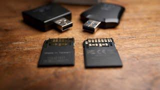 Speed test: Laptop SD card slot vs. SD card readers vs. camera USB