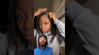 Bae Did this hairstyle on her Dreads ‍