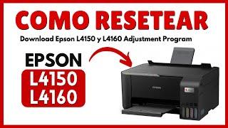 Reset Epson L4150 Reset Epson L4160 Free  Resetter Epson   Almohadillas Al Final De Su Vida Util