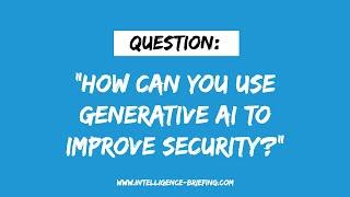 How Can You Use Generative AI To Improve Security? (Guest: Carly Taylor)