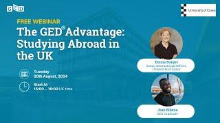 The GED Advantage: Studying Abroad in the UK