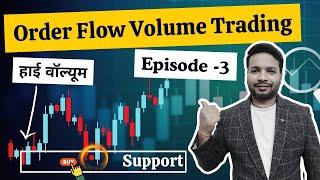 Order Flow Volume Trading Strategy (Part-3) Secret