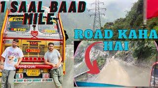 Dangerous road ||Full night Halt || Against convey ||Sethi bhaii mod mai mila ||Where iz the road 