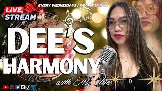 DEE’s HARMONY with Ms. Dee! 1ST LIVE EPISODE 2025  #music #entertainment #livestreaming