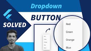 Flutter Dropdown Button Tutorial - Dropdown Menu Item List | Flutter Dropdown List