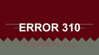 Printing OKI MB472  Error Code 310