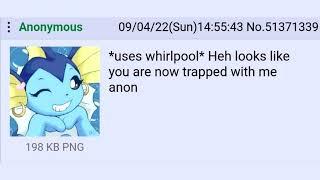 Anon meets Vaporeon