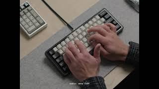 Bowl Keyboards Pangea Mini & Cherry MX Blacks | Keyboard Typing Sounds