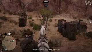 Red Dead Online: That was a Fast Trader Delivery (Good Camp Location)