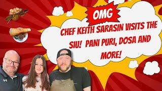 We FINALLY try PANI PURI and get home cooked Indian food from Chef and Author Keith Sarasin! 