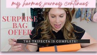 Hermes Bag Unboxing!! A bag offer I didn't expect! The Journey continues!