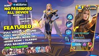 NEW Script Lancelot HERO Dawning Stars No Password | Effect & Voice - New Patch Mobile Legends