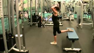 Hips - 1 Leg Split Squat - PreTeen - BW