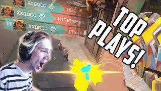 xQc's TOP PLAYS in VALORANT! #1 | xQcOW