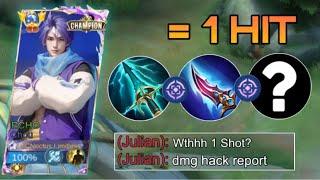 WTF DAMAGE!! THIS NEW CHOU BUILD CAN EASILY 1 SHOT ENEMIES!! (Must Try) | MLBB #topchou