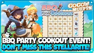 BBQ Cookout Event Guide! Earn Stellarite and Exclusive Rewards in Go Go Muffin!