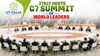 Live: G-7Summit 2024 | PM Narendra Modi attends G-7 Summit 2024 | Italy | Remarks by World leaders