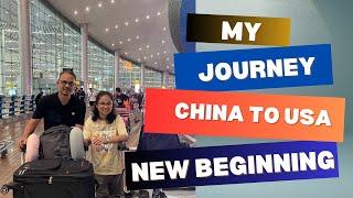 My Journey from China to USA।।Starting Ph.D 2024