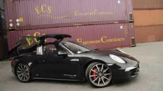 Porsche 911 (991) Targa 4S - targa top opening