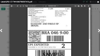 Steersman Odoo shipping module - international shipment label and invoice