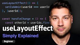 Learn React Hooks: useLayoutEffect - Simply Explained!