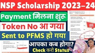 NSP Scholarship Status Update - Token No Generate & Payment 2024 | NSP Scholarship payment 2023-24