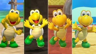 Evolution Of Koopa Troopa In Mario Party Games [2002-2024] (Playable)