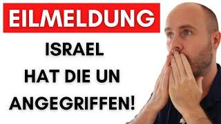 WAHNSINN: Israel hat UN-Hauptquartier mit Panzern angegriffen!