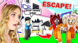 CRIMINAL KIDS ESCAPE Brookhaven PRISION! (Roblox)