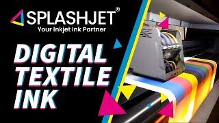 Textile Pigment Ink | Digital Textile Printing Ink | Splashjet - India