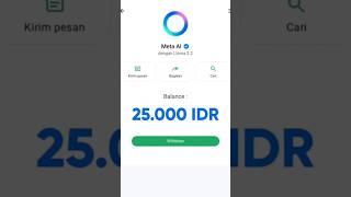 Dapat 25rb dari meta ai whatsapp 