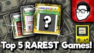 Top 5 RAREST Game Boy Color Games! | Nintendrew