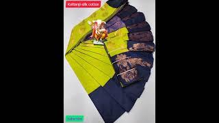 Kottanji Silk/Cotton Saree/Wedding Silk/Saree Collection#kottanjisilk#weddingsilk#Parikutralifestyle