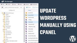 How to Update a WordPress Website Manually Using cPanel