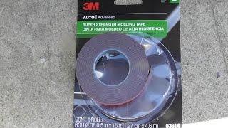 CAR MOLDING Glue or Tape 3M Super Strength MoldingTape 03614 Review check description