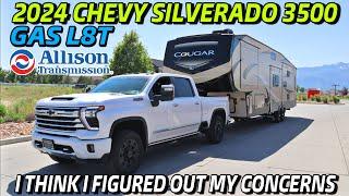 2024 Chevy Silverado 3500 Gas L8T Towing Fifth Wheel: First Impressions + I Solved My Concerns