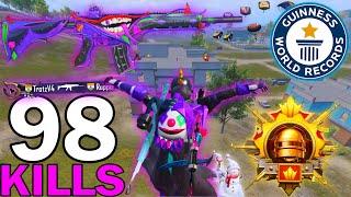 98 Kills! NEW BEST AGGRESSIVE RUSH GAMEPLAY With New M416 AND JOKER SET SAMSUNG,A7,A8,J2,J3,J4,J5