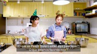 TWICE TV "Peach Sisters' Banana Bread Making" legendado pt-br