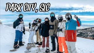 Salt Lake City Vlog! Snowboarding at Park City