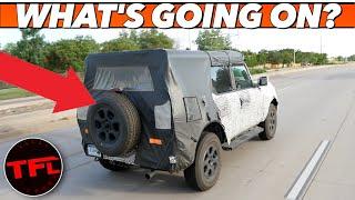 SPIED! 2021 Ford Bronco Caught In The Wild With New Features Revealed!