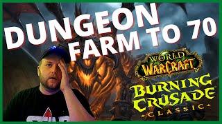 WoW Classic TBC Dungeon Farming to 70 Guide. Instance cap and no instance cap discussed!