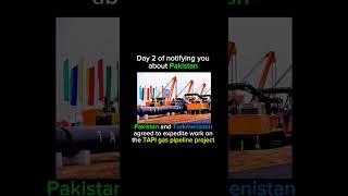 TAPI Gas Pipeline project is proceeding #news #pakistan #youtubeshorts