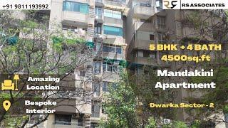 Mandakini Apartment | Sector 2 | Flats for Sale in Dwarka | 5 BHK Flats in Dwarka | Luxury Interior