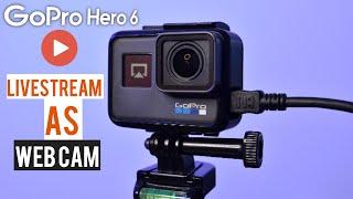 Use your GoPro Hero 6 as a Webcam on OBS or ZOOM