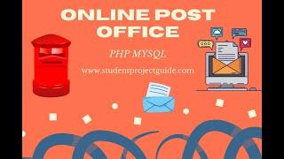 Online Post Office - PHP MYSQL Project