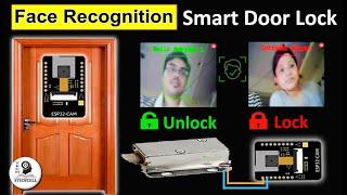 ESP32 CAM Face Recognition Door Lock System